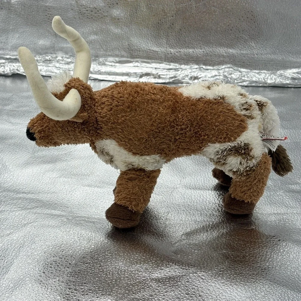 Vintage Douglas Cuddle‎ Toys Longhorn Steer Plush Texas Ranch Bull Y2K Western